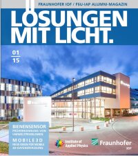 Cover of 2015-1 IAP IOF Magazin